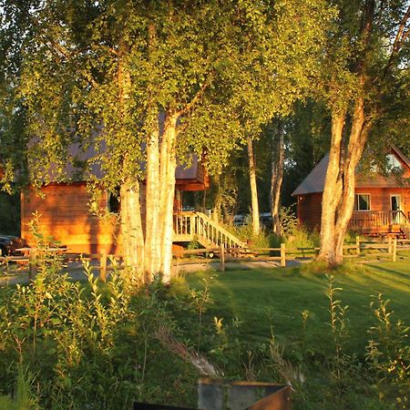 Susitna River Lodging, Riverside Cabins Талкитна Экстерьер фото